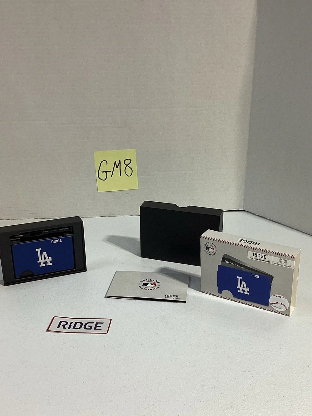 Ridge LA Dodgers Blue Aluminum Card Wallet